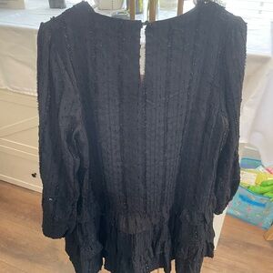 Strut & Bolt Black Lace Prom Dress